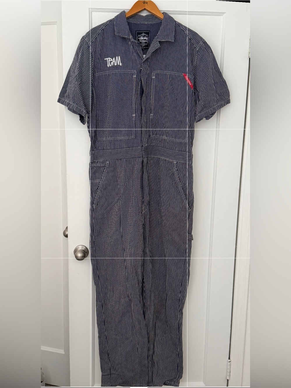 Extremely rare vintage (2005) Stüssy workwear, coverall / jumpsuit. New and neve